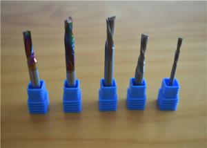 China CNC Router Bit Compression Solid Carbide End Mill DLC Coating on sale
