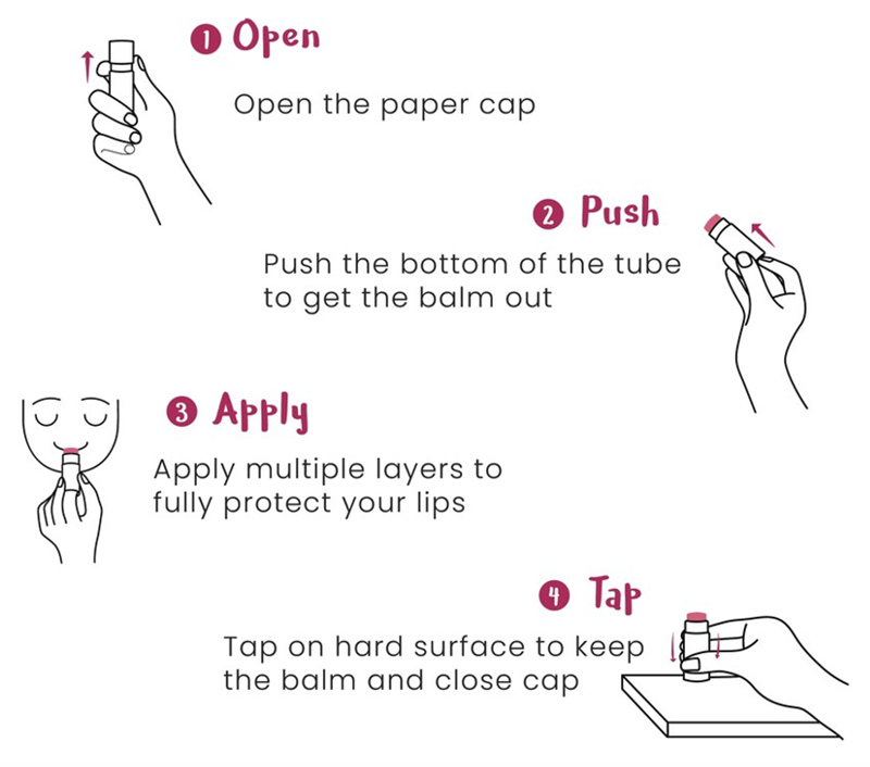 Customized Size White Cardboard Lip Balm Tube 5ml with Wax Paper Lining Push up Paper Tube