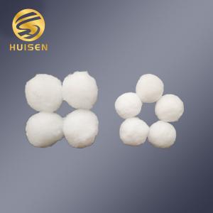 China Washable Wastewater Filter Media / Swimming Pool Filter Balls Fiber Back Filler on sale