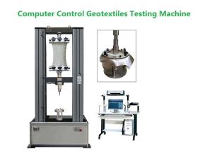 Computer Control Geotextile Testing Machine For Widewidth Tensile Grab Test