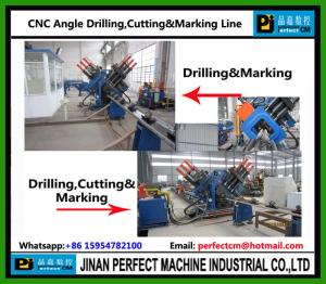 China CNC Angle Drilling, Cutting and Marking Line (Model BL2532/BL2532C) on sale