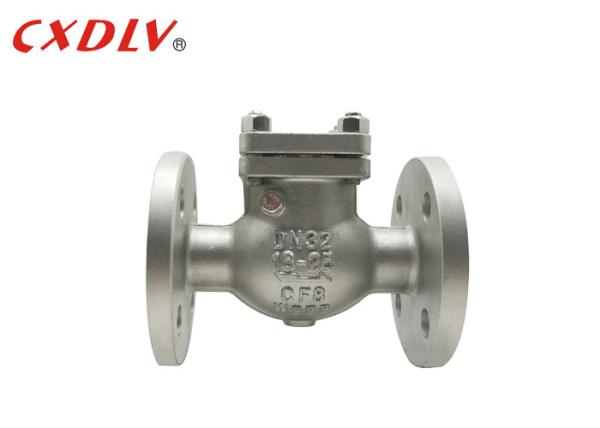 Quality CF8/CF3 Flange Ends One Way DN300 Swing Check Valve for sale