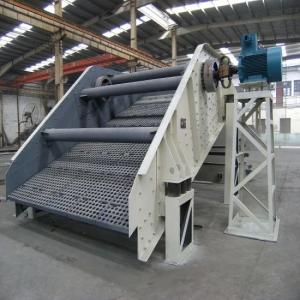 China 5x12 High Frequency Vibrating Screen Machine Single Deck   Large Capacity on sale