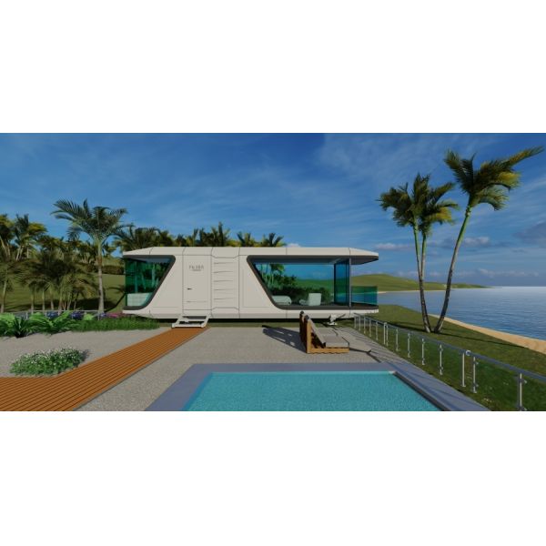 Fully Equipped Luxury Prefabricated Mobile Homes Family Residences Mobile Spacecraft