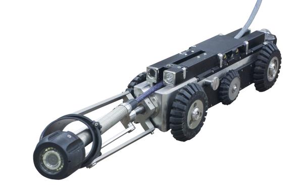 Quality Lateral Launch Mainline / Branch Sewer / Drain Pipe Video Camera Inspection Crawler for sale