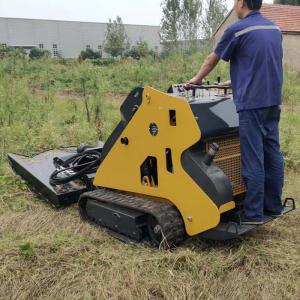 Wholesale OEM ODM Mini Compact Skid Steer Construction Equipment Small Crawler Loader from china suppliers