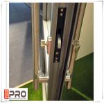 Water Penetration Prevent Aluminium Hinged Doors 1.2-2.0MM Profile Thickness