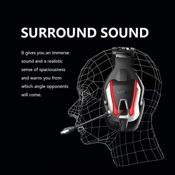 Ps4 Xbox 50mm Onikuma K12 Gaming Headset With LED Light