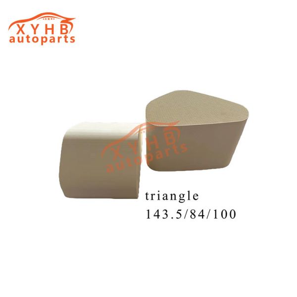Ceramic Carrier High Quality Audi Triangle Three-Way Catalytic Filter Element Euro 1-5 Model: 143.5*84*100