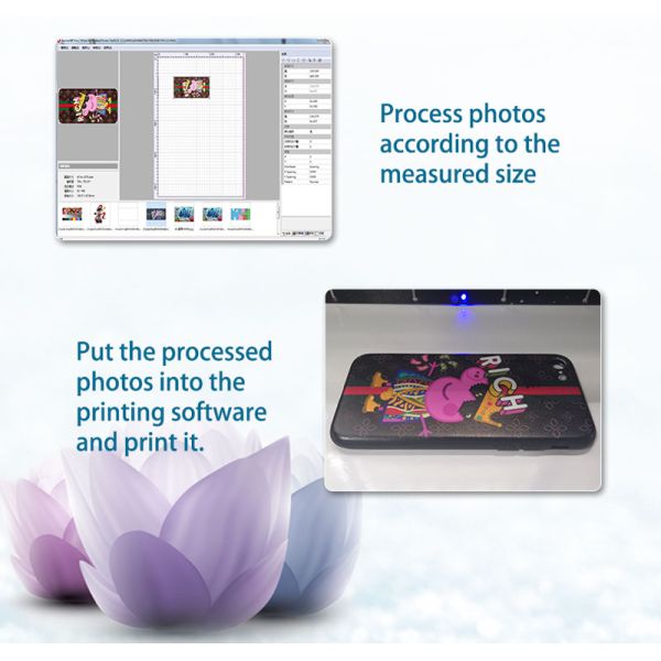 Smart Sensor DOMSEM UV Printing Machine 200 Watt For Phone Case / Glass / Leather