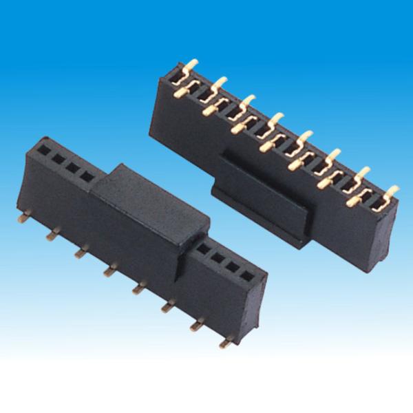 Quality 1.27 mm Pitch H5.7 Single Row SMT Type Female Header Connector for sale