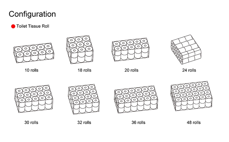 6rolls Paper Roll Packing Machine