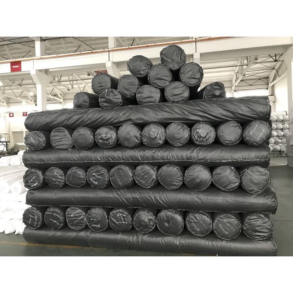 Anti Clogging 700g Polypropylene Non Woven Geotextile For Railway Base Strengthening
