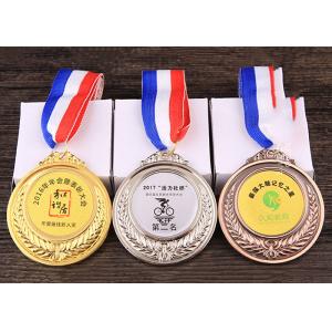 65mm Diameter Kids Metal Medals , Personalized Metal Sports Souvenirs