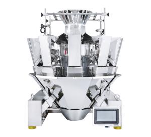 China Multihead Combination Weigher Weighing Machine For Pet Food Packing Machine on sale