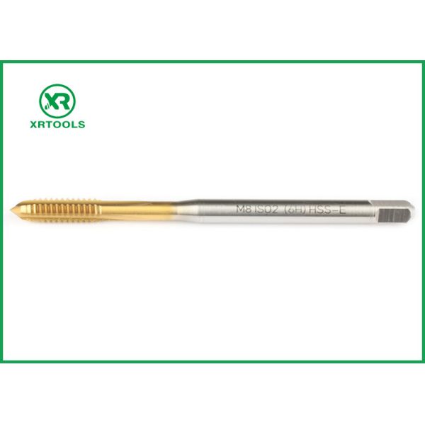 Threading Machine HSS Machine Taps M2.5 * 0.45 Size Silver Gold Color