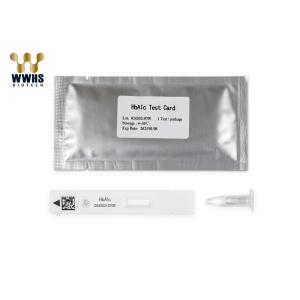 Wholesale HbA1c Rapid Test Diagnostic Kit Cassette High Accuracy 25T from china suppliers