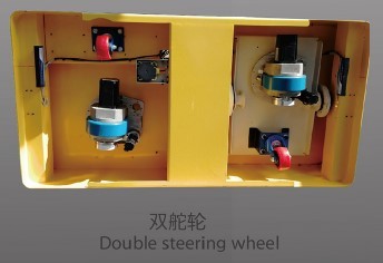 Small Laser Robot Damping AGV Chassis aGV frame For Logistics Transportation