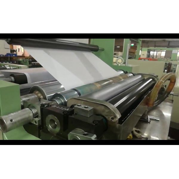 38KW High Speed Notebook Flexo Ruling Machine with Perforation Knife