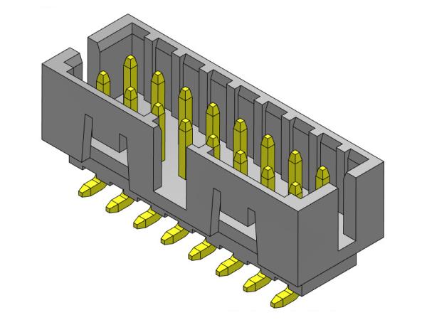 Quality 2.00mm Box Header Connector SMT Header Connector 2AMP 2*5-2*25Pin for sale
