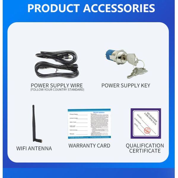Horizontal 55 Inch Touch Screen Kiosk 6ms Mall Information Kiosk