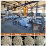 Linear Peanut Processing Machines Vibration Sieve Machine Peanut Chopping