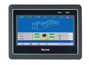 Wholesale EtherNet 7.4inch HMI Control Panels RS485 HMI LCD Display from china suppliers