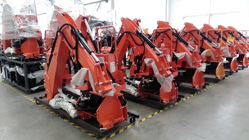 Steel WM7600 Backhoe Tractor 3 Point Linkage Farming Machine