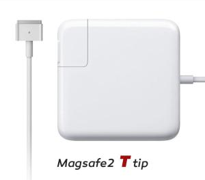 White Apple MacBook Power Adapter , 85W Magsafe Power Adapter Macbook Pro