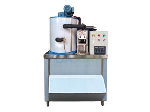 China Small Flake Ice Machine Air Cooled 500kgs 220V With Ice Storage Bin on sale