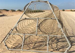 Wholesale Triangle BTO-28 Razor Blade Wire Removable Grid Guard On Prison Or Government Agency from china suppliers