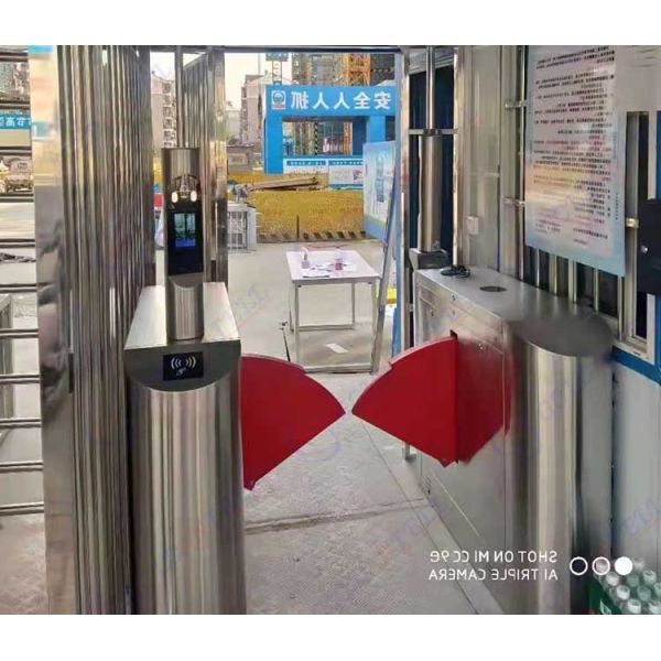 Intelligent Automatic Access Control Turnstiles Waterproof IP54 For Subway Amusement Park