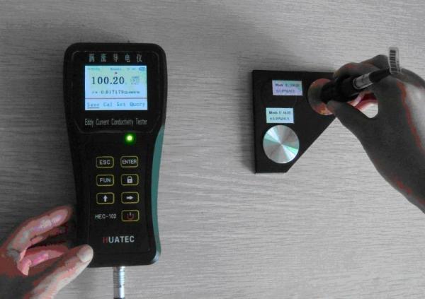 Quality 60KHz Digital Portable Eddy Current Electrical Conductivity Meter for sale