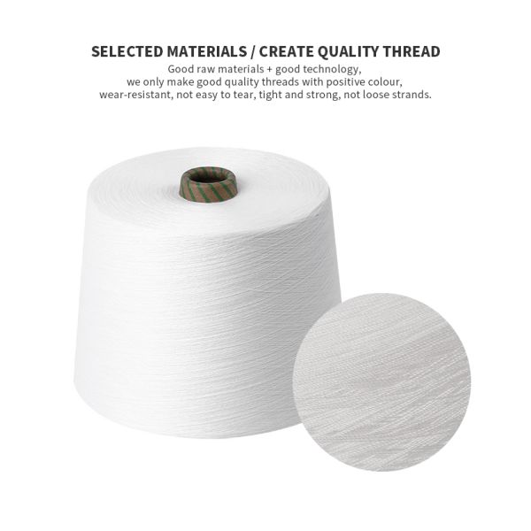 Sewing Garment Hot Melt Full Polyester Filament Yarn Dyed 36F Tfo Light Yarn 100%