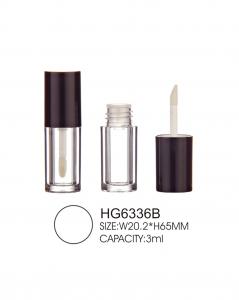 China 3ml Lip Gloss Cute Bottle Thick Wall Cosmetic Lip Gloss Packaging on sale