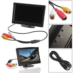800 480 Screen Display Rear View Backup Reverse Mirror 5 Inch Monitor