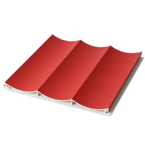 Wholesale 15mm Wood Plastic Composite Wall Cladding WPC Fluted Wave Panel from china suppliers