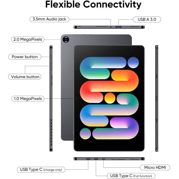 12GB 256GB Windows 11 Pro Tablet M3 Processor 3.4 GHz HD Touchscreen Tablet Computer