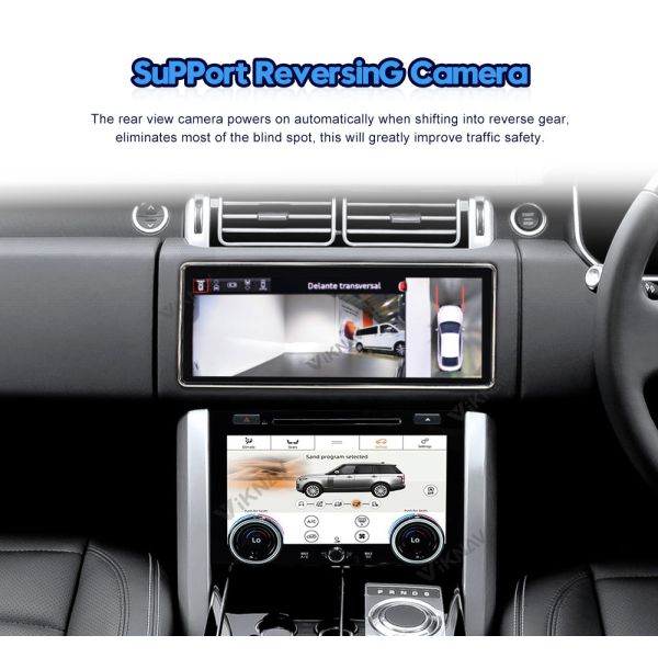 2Din Range Rover Car Stereo GPS Navigator For Right Hand Driving Type