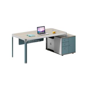 China L Shape Executive Office Table , 16mm E1 Office Computer Desk on sale