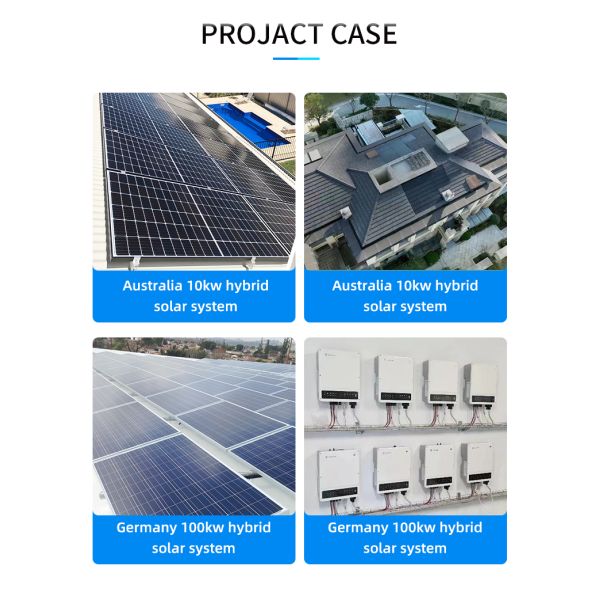 4KW On Grid Solar Energy System PV Set Solar Module Panel System