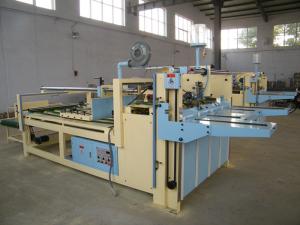Manual Type Semi Auto Folder Gluer Machine 60 Sheets/ Min High Speed