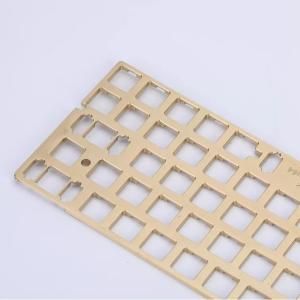 China Custom-Made Machining Mill Keyboards Prototype Red Anodizing Custom Fanuc 98% Rotary Cnc Mavhine Keyboard on sale