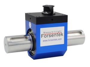 China Rotating torque sensor shaft to shaft 200Nm dynamic torque transducer on sale
