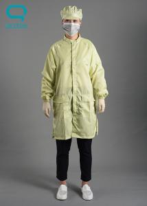 China SGS Certificated ESD Anti Static Workwear Clothing For Production Line on sale