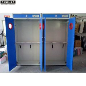 China Steel Laboratory Gas Cylinder Storage Cabinet 600/900/1200 Width With Vent System on sale