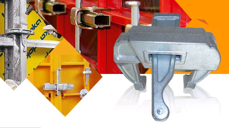 Cast Frame Formwork Panel Wedge Clamp Scaffolding Tube Clamp Galvanized Surface
