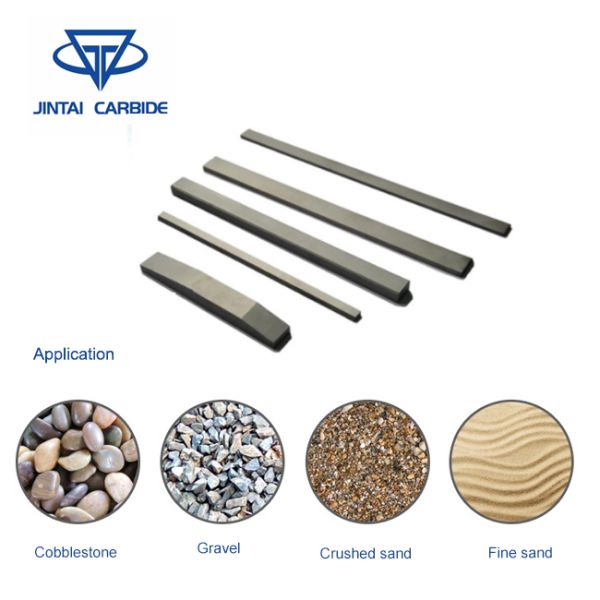 Wear Resistance Tungsten Carbide Rectangular Strips For Crushing Machine