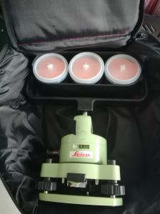 Wholesale Leica Type Triangle prism set with tribrach and adapter with the  plastic case from china suppliers