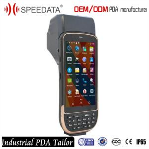 China Mobile Phone 4G Barcodes Printer with 2D / 1D Readable Bluetooth Barcode Scanner on sale